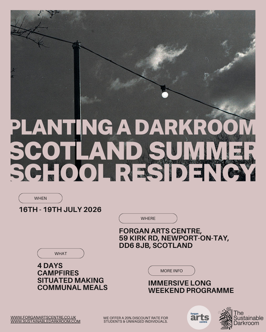 Planting a Darkroom: Summer School Residency in Scotland 2026