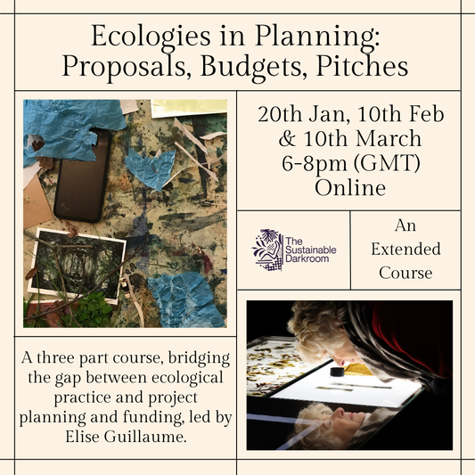 Ecologies in Planning: Proposals, Budgets, Pitches